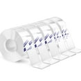 thumbnail image 1 of Nano Tape Adhesive Reusable,Double Sided Heavy Duty Removable,Picture Hanging Strips Poster Putty,Clear Thick Gel Sticky Tack Wall Glue for Hangers,Photo(9.85 FT-5 Pack), 1 of 3