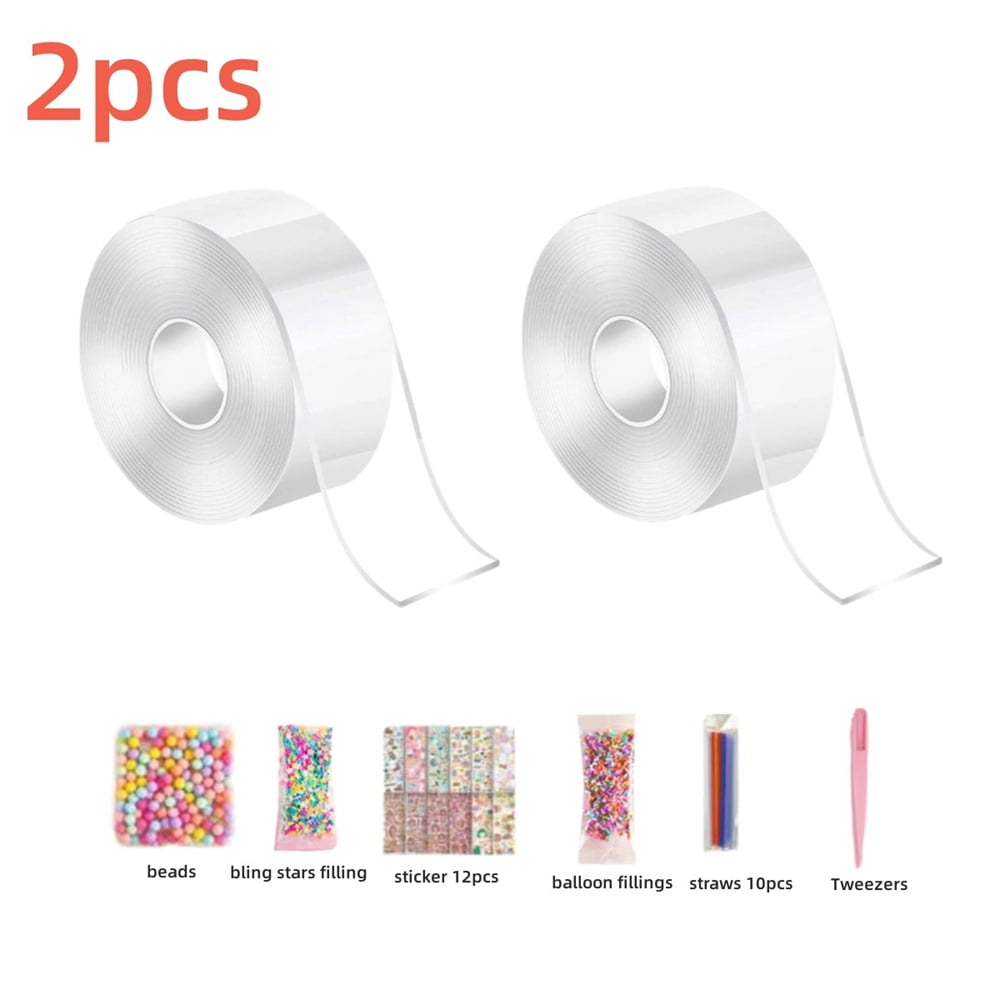 1pc Glue Points Dots Double Sided 300 12mm 0 47 3 Rolls Sticky Dots Tack Adhesive  Clear Balloons Tape Removable Non Trace Stickers For Wedding Decoration Art  Craft Party Supplies 100 Pcs