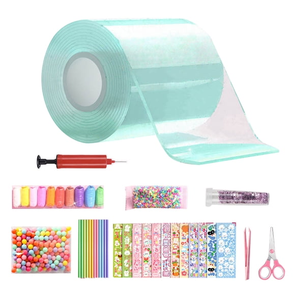 Nano Tape Bubble Kit for Kids, Squishy Making Maker Kit, Birthday Gifts for Girls Girl, Kids Toys for Girls,D