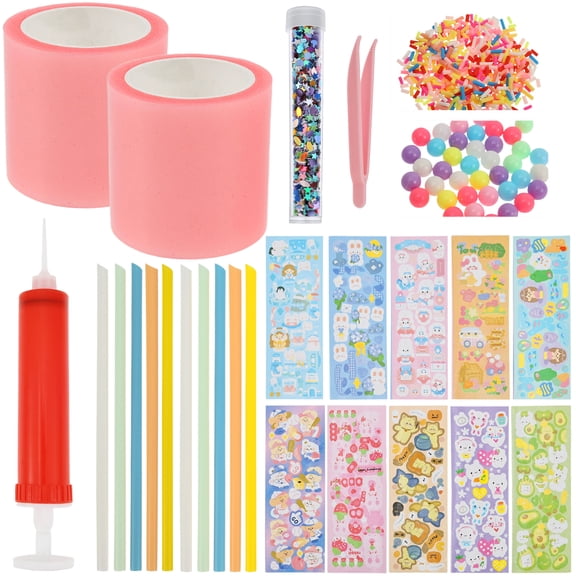 Nano Tape Bubble Kit with Complete DIY Craft Set, The Finished Products are Translucent, Easy to Operate for Beginner