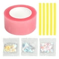 Nano Tape Bubble Kit with Straws and Decorative Fillings DIY Double