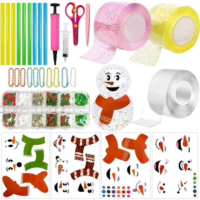 Nano Tape Bubbles Kit, Nano Double Sided Adhesive Tape DIY Nano Stress