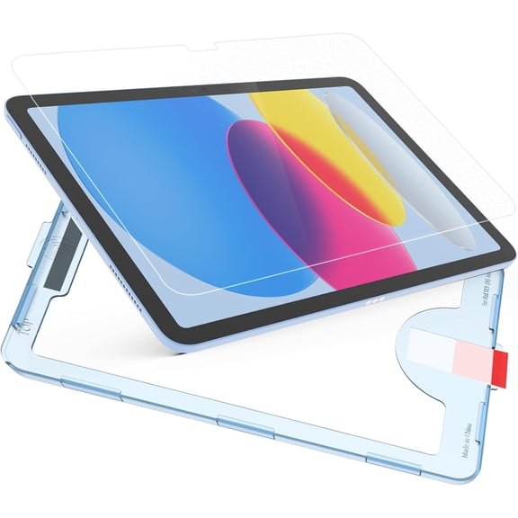 Nano-Texture Glass Screen Protector Compatible with iPad A16 11th Generation (2025)/ iPad 10th Generation (2022), EZ Kit, Touch Like Silk, Matte Tempered Glass, Anti-Glare