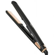 Nano Titanium Flat Iron Hair Straightener and Curler 2 in 1, Straightening Iron 450 Degrees, Silky-Smooth Touch 1 Inch Hair Iron Dual Voltage, 30s Fast Heat Salon Professional Control Temp