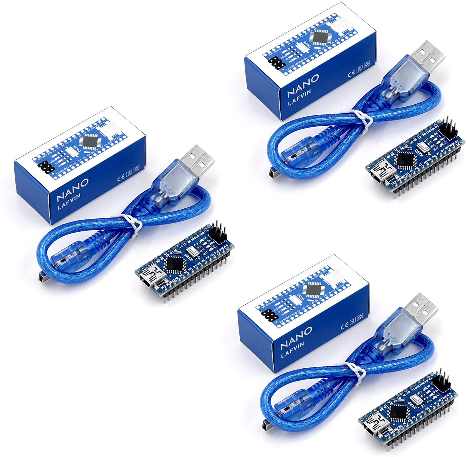 Nano V3.0, Nano Board ATmega328P 5V 16M Micro-Controller Board ...