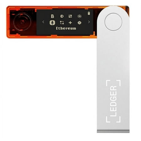 Ledger - Nano X Crypto Hardware Wallet - Bluetooth - Blazing Orange