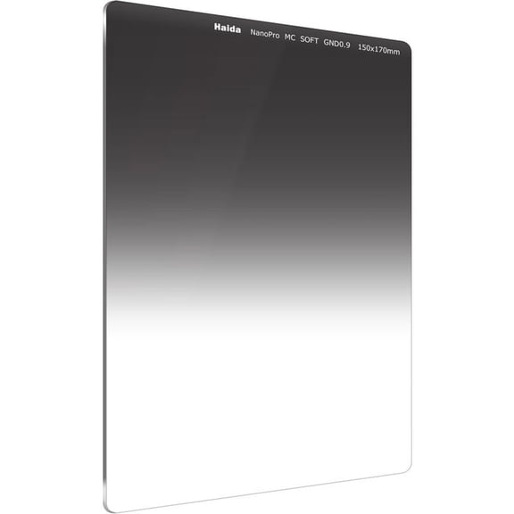 Haida NanoPro MC 150x170mm Soft Grad Neutral Density 8X (0.9) Multi Coated Glass Filter