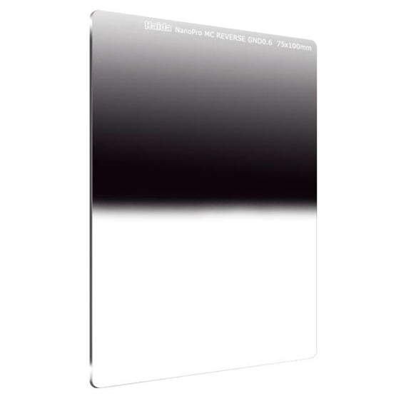 Haida NanoPro MC 75x100mm Reverse Grad Neutral Density 4X (0.6) Multi Coated Glass Filter