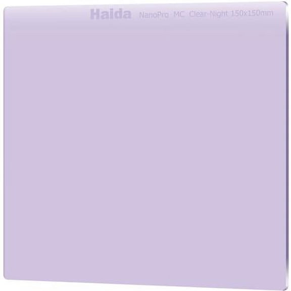 NanoPro MC Optical Glass Clear-Night Filter, 150 x 150mm