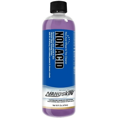 NanoSkin NA-NAD16 NON ACID Non-Acid Wheel & Tire Cleaner 4:1 for Car/Auto 16oz