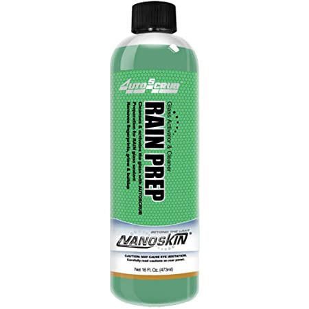 NanoSkin NA-RPP16 RAIN PREP Glass Activator & Cleaner for Car/Auto 7:1 16 Oz.
