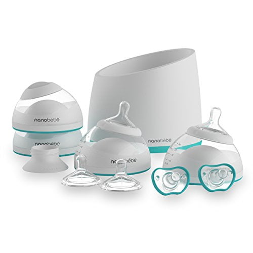 Nanobebe Essential Breastmilk Accessories: Baby Bottle Starter Set