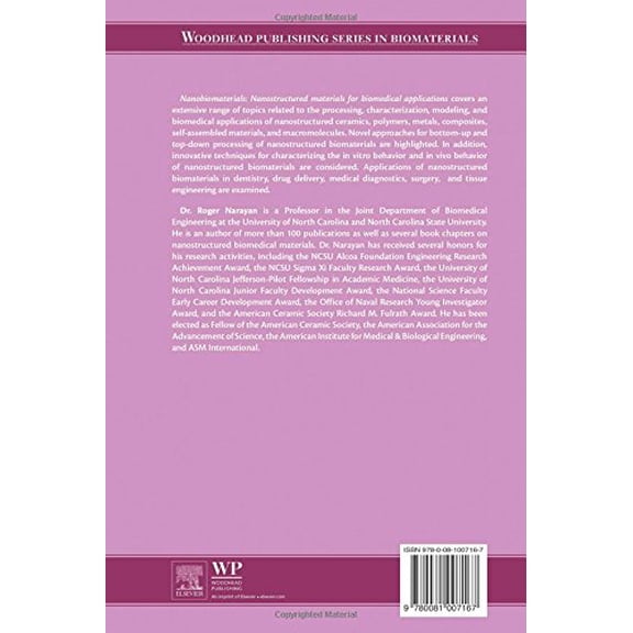 Pre-Owned Nanobiomaterials: Nanostructured Materials for Biomedical Applications