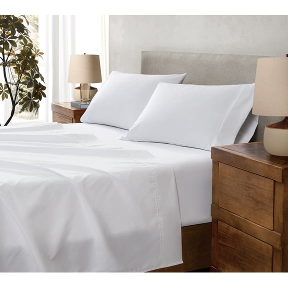 Nanobionic® Microfiber King Sheet Set in White