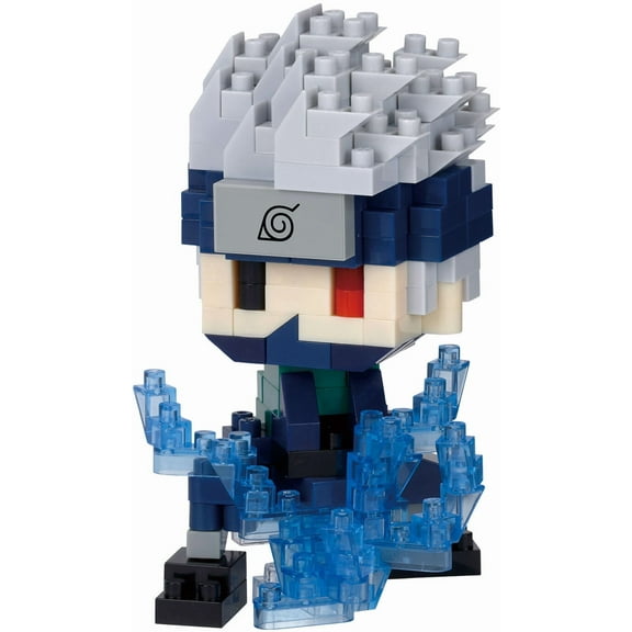 Nanoblock - Naruto Shippuden - Character Collection - Kakashi Hatake (Sharingan) Building Kit