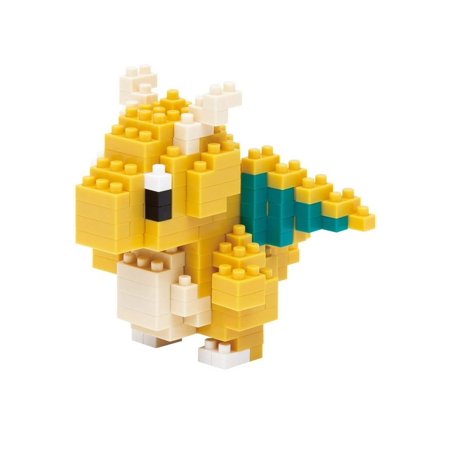 Nanoblock Child and Adult Yellow Dragonite Pocket Monsters Building Blocks 190 Pcs Age 12+
