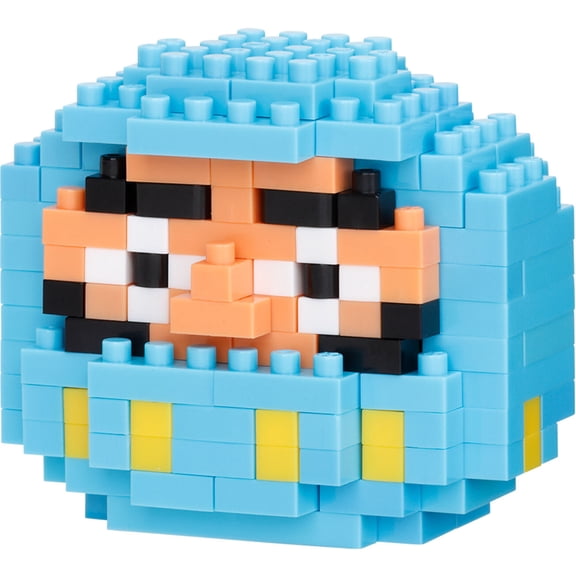 Nanoblock - Culture - Character Collection - Daruma (Blue) Building Kit