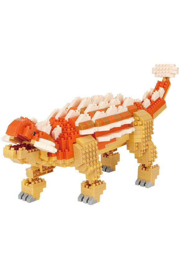 Nanoblock - Dinosaur - Advanced Hobby Series - Ankylosaurus Deluxe Edition Building Kit