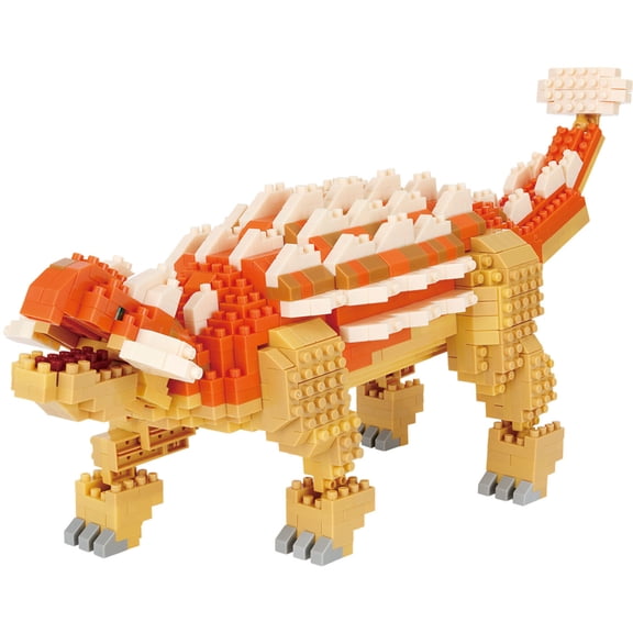 Nanoblock - Dinosaur - Advanced Hobby Series - Ankylosaurus Deluxe Edition Building Kit