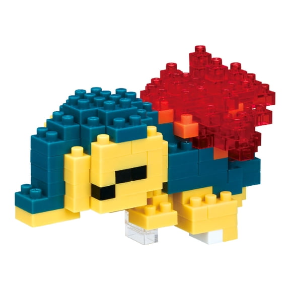 Kawada Nanoblock Pokemon Series Cyndaquil Micro-Sized Building Block Set