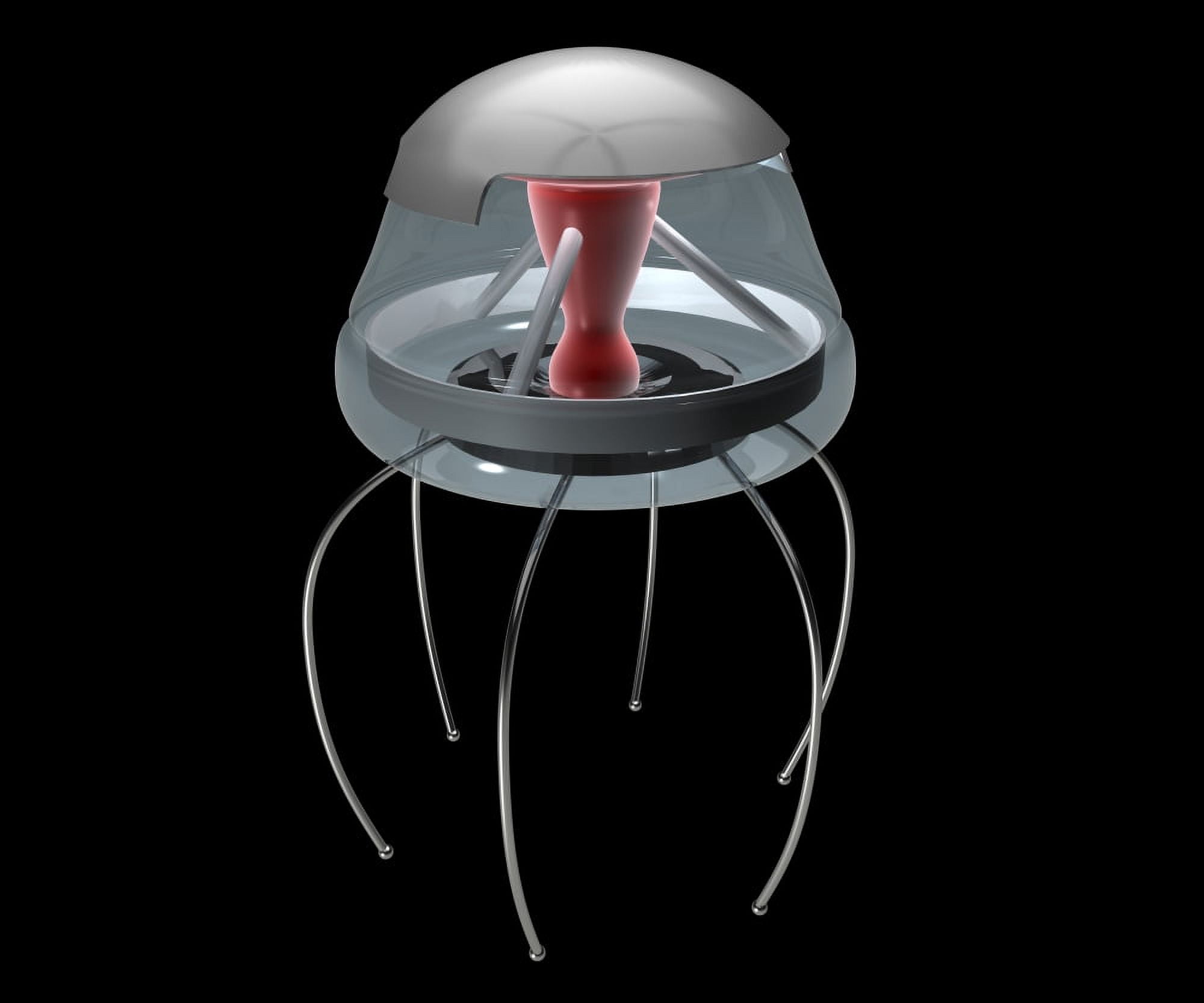 Nanobot illustration on black background Canvas Art - Stocktrek Images (16 x 13)