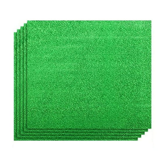 Nanoei Aluminum Foil Candy Wrapping Paper, Square Colored Foil Sheets for Chocolate Diy, Christmas Wedding Party Decorations, Non Toxic Green