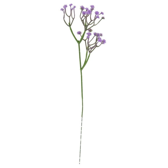 Nanoei Artificial Flowers, Flowers for Artificial Tiny Faux Faux Flowers, Flexible Artificial Flower Stems for Bouquet Crafting, Diy Wedding Floral Arrangements, Faux Greenery Stalks Purple