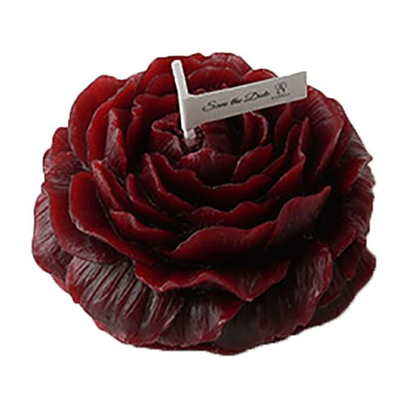 Nanoei Candles | Handmade Peony Scented Soy Candle - Floral Aromatherapy, Luxury Home Decor & Wedding Favors for Spa & Wellness Enthusiasts, Low Temperature Candles Flower Shaped