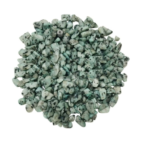 Nanoei Stoner Decor | Natural Agate Stone Pebbles, Irregular Gemstone Gravel for Zen Garden, Aquarium Landscaping, Crystal Healing Decor (100G, Multicolor), Small Green Stones Polished River Rocks