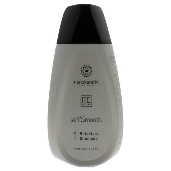 Nanokeratin Retexture Shampoo Hair and Beard , 10 oz Shampoo