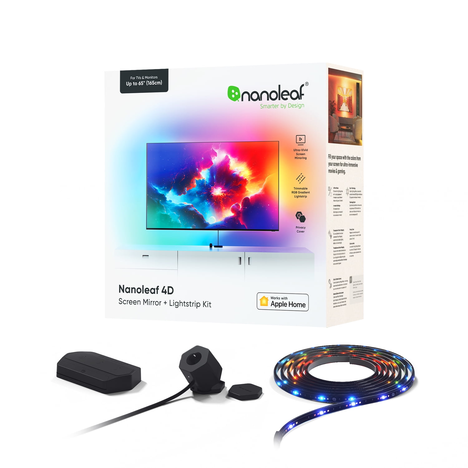Nanoleaf 4D - LED Lightstrip Kit for Immersive TV and