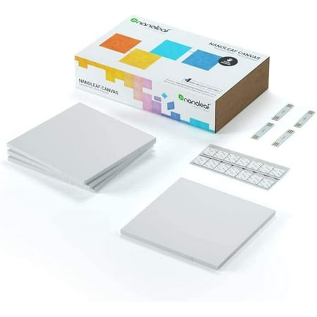 Nanoleaf - Canvas Expansion Pack - 4 Lights Panels - Multicolor