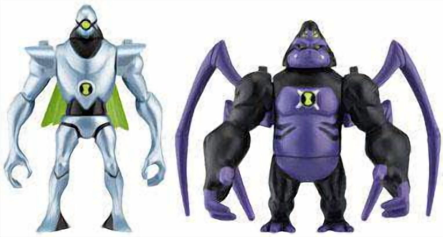 Nanomech & Ultimate Spidermonkey Mini Figure 2-Pack Ben 10