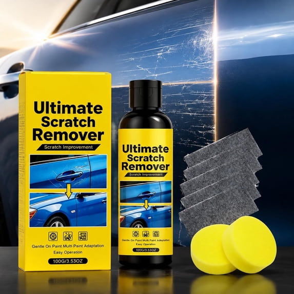 Nanopolix Scratch Remover, 3.53 Fl Oz Car Scratch Remover Kit, Quick Repair Scratches and Restore Shinenanopolix Scratch Remover, for Minor Car Paint & Scratch Repair, Swirl & Water Spots Remover