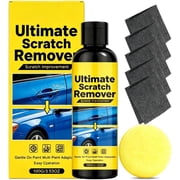 Nanopolix Scratch Remover,Nano Polix Car Cloth,Eliminate All Car Scratches in 60 Seconds,Quick Fix Removal Paste for Deep Scratches