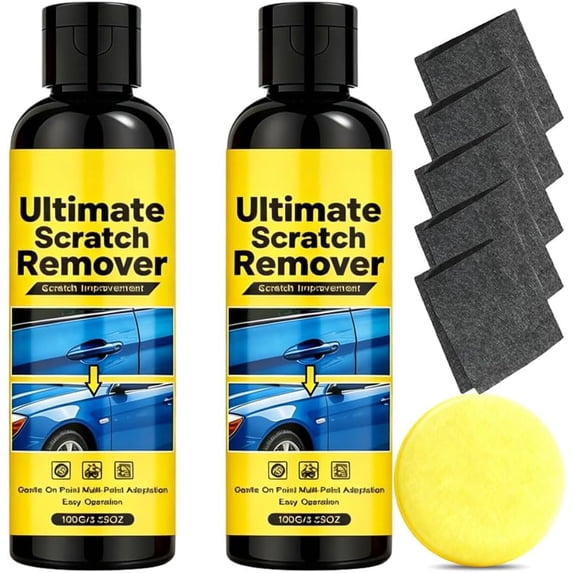 Nanopolix Scratch Remover,Nano Polix Car Cloth,Eliminate All Car Scratches in 60 Seconds,Quick Fix Removal Paste for Deep Scratches