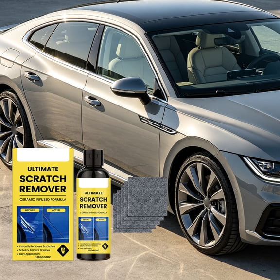 Nanopolix Ultimate Scratch Remover, Car Scratch Repair Paste & Plastic Polish, Polishing Compound for Deep Scratches on Paint, Clear Coat, and Plastic Surfaces
