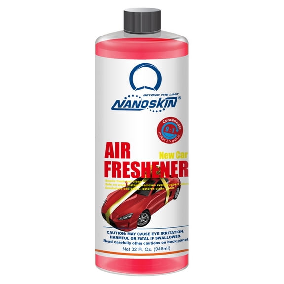 Nanoskin Air Freshener Concentrate (Dilution Ratio: 9:1), New Car Conc - 32 oz