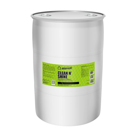 Nanoskin CLEAN N’ SHINE Interior Cleaner, Conditioner & Dressing 30 Gallons –Car Wash Interior Spray for Car Detailing | Restores Leather, Plastic & Vinyl Surfaces | For Cars, Trucks, Motorcycles