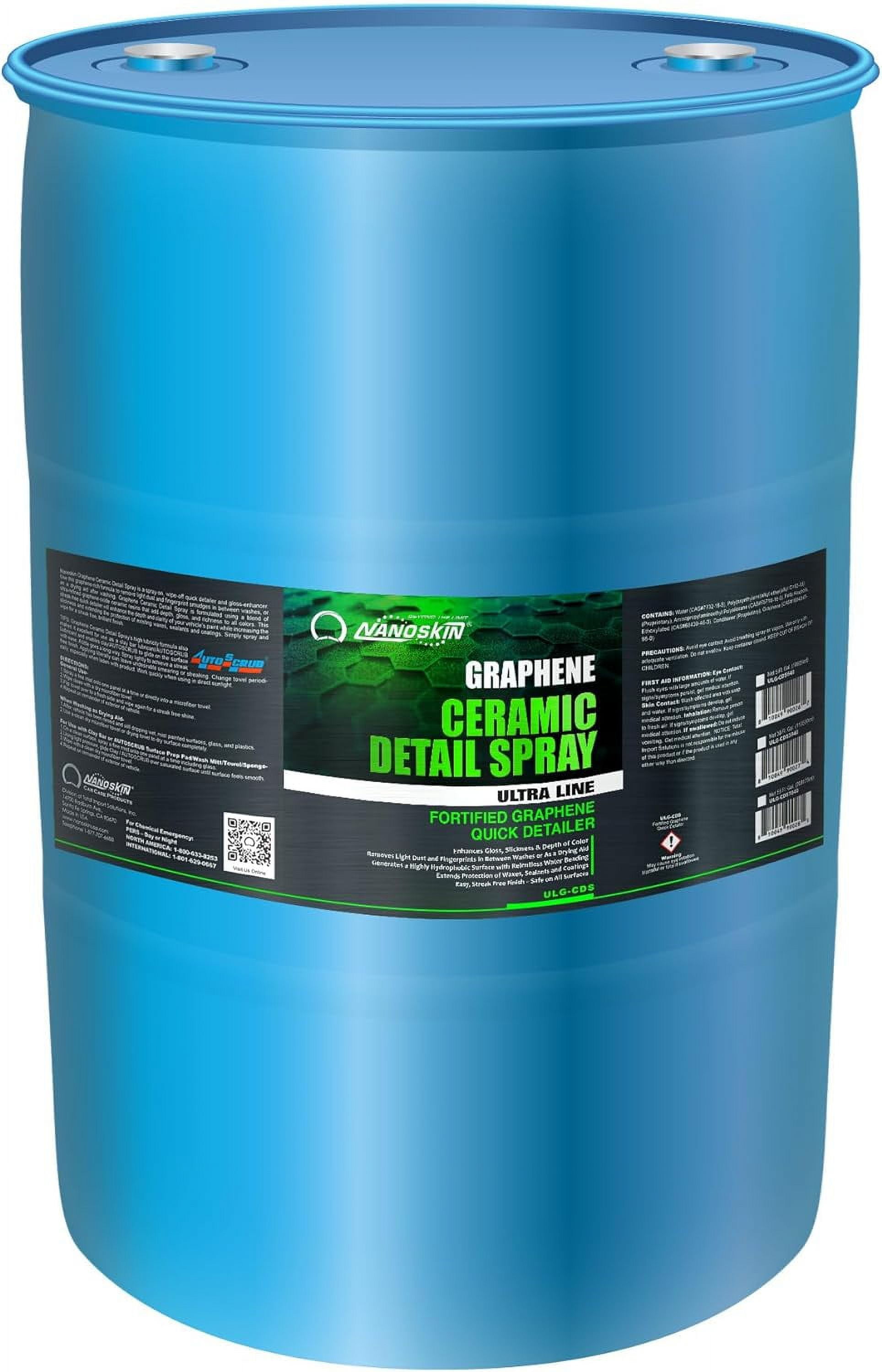 Nanoskin GRAPHENE Ceramic Detail Spray 30 Gallons – Hydrophobic ...
