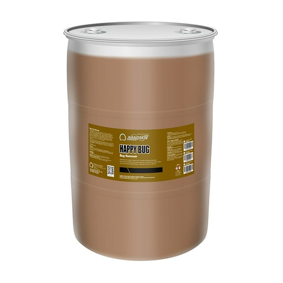 Nanoskin HAPPY BUG Bug and Tar Remover 30 Gallons - Car Wash Exterior Cleaner & Degreaser to Break Down and Remove Bugs, Tar, Tree Sap and Tough Stains | for Cars, Trucks, Motorcycles, RVs & More