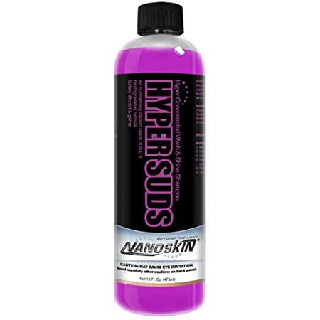 NanoSkin NA-HSS16 HYPER SUDS Hyper Concentrated Wash & Shine Car Shampoo 16 Oz