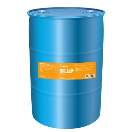 Nanoskin MULTI CLEAN All Purpose Concentrated Cleaner 55 Gallons –Removes Dirt, Grease & Stains on Counters, Carpet, Floors, Fabric, Equipment & Vehicles | Use with Sprayers, Scrubbers, Washers & More