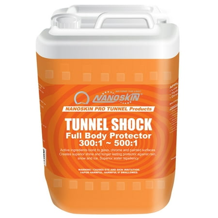 Nanoskin Tunnel Shock Full Body Protector (Dilution Ratio: 300:1~500:1) [NA-TSK640E], 5 Gallons