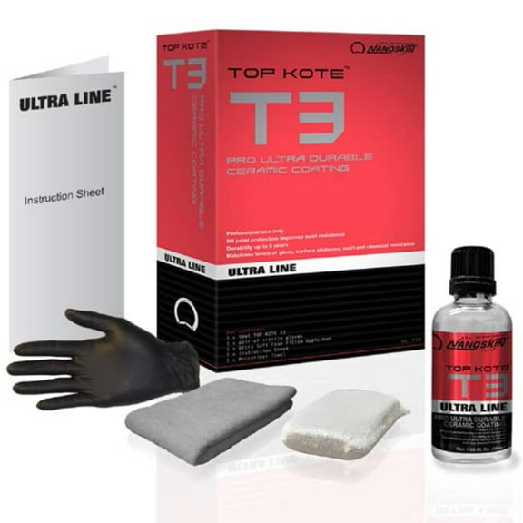 Nanoskin Ultra Line TOP KOTE T3 Pro Ultra Durable Ceramic Coa ting