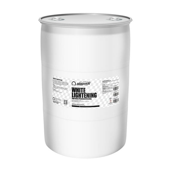 Nanoskin WHITE LIGHTENING Premium Dressing 30 Gallons – Universal Thick Wipe-On Dressing for Car Detailing | Works on Tire, Vinyl, Rubber, Plastic & Trim | For Cars, Trucks, Motorcycles, RVs & More