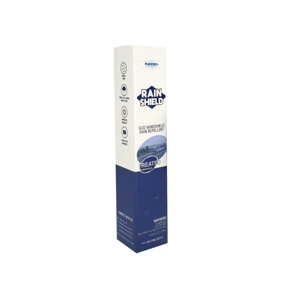 Nanotech Surface Solutions Rain Shield - Windshield Rain Repellent, Increases Visibility & Safety During Rainy Days, Helps Clean Bug Splatters - 1 Oz.
