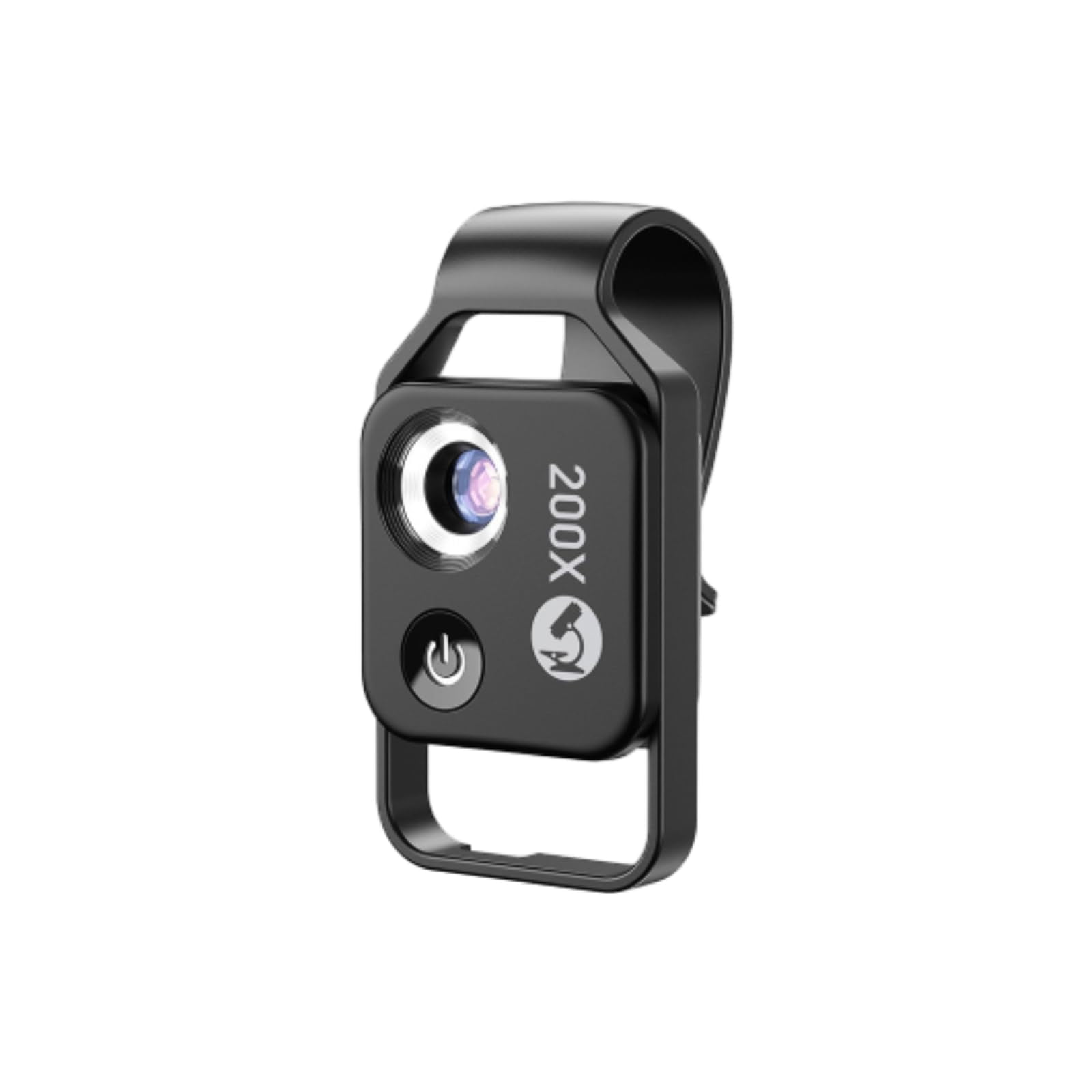 Nanozoom 200x Magnification Zoom, Nanozoom High-Tech Clip-On Lens Turns Any Smartphone Into A