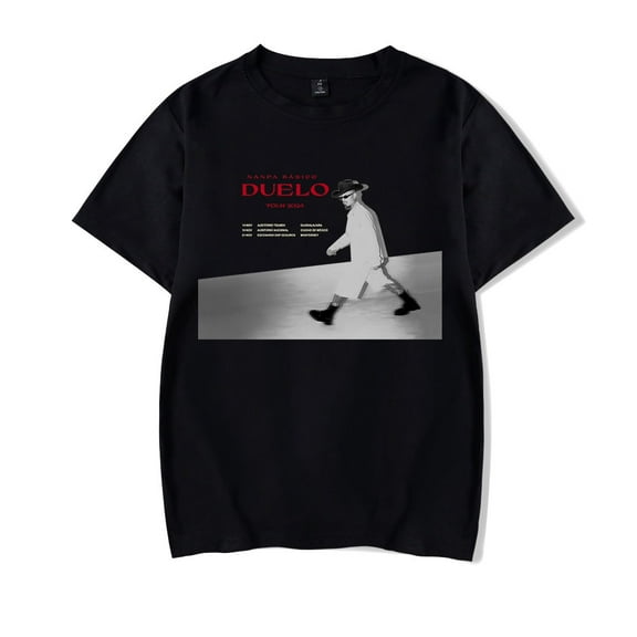 Nanpa Basico DUELO Tour 2024 T-shirt New Women Men Casual Fashion Short Sleeve Tee
