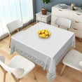 thumbnail image 1 of Nanqianyi 52" Square Multicolor Wildflower Lace Tablecloth,Waterproof Table Cover For Home Kitchen Dining Decoration, 1 of 6